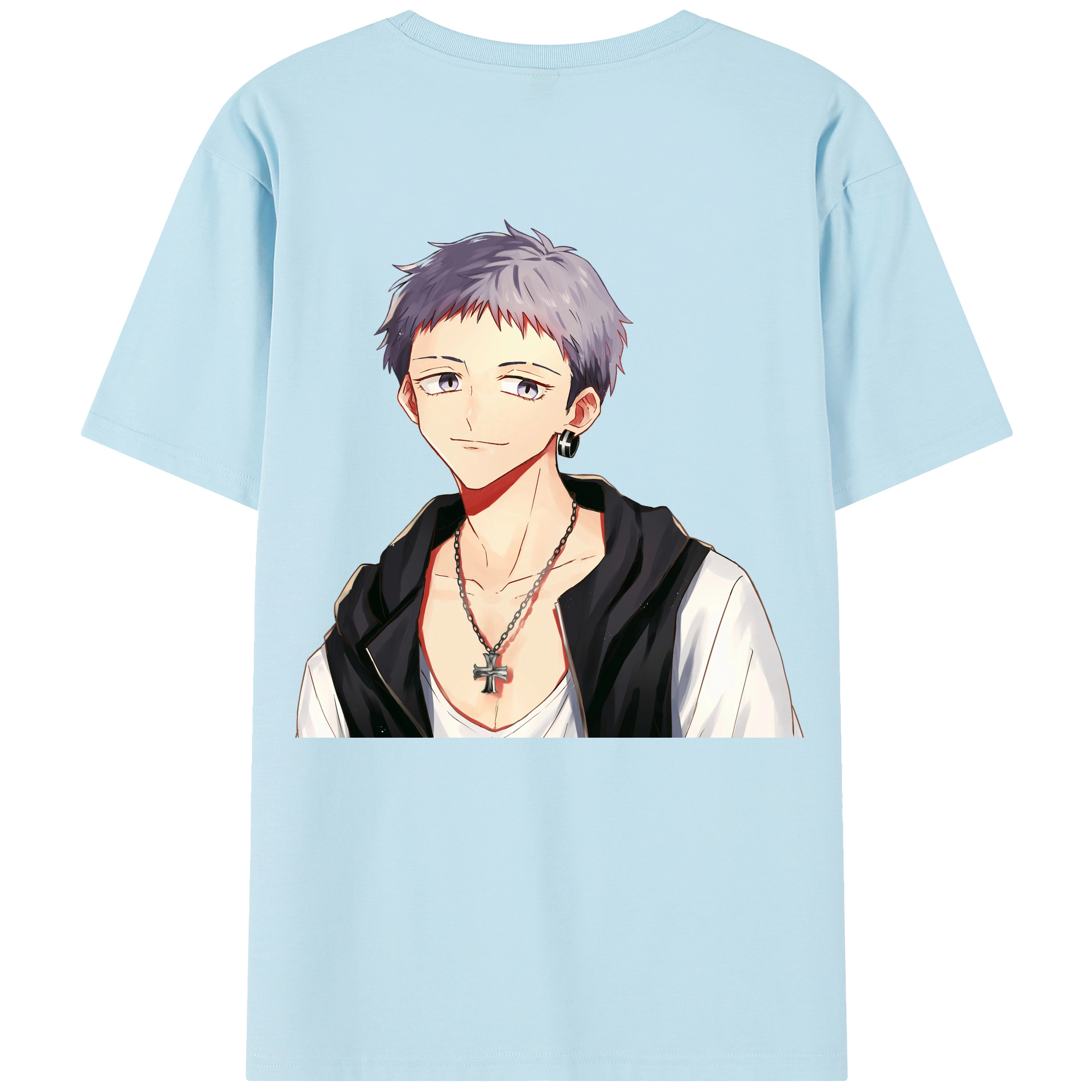 （画像用） 東京リベンジャーズ Tokyo Revengers 綿100％半袖Tシャツ（背面プリント）
